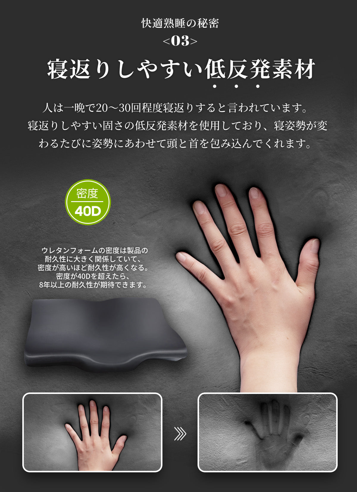 【 hilo1-】枕 日本製 低反発枕 まくら いびき防止 人間工学設計 送料無料
