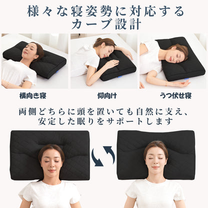 [dc-nlp]枕 日本製 低反発 高反発 快眠サポート 安眠