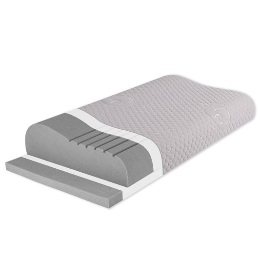 【HILO1】Lite 枕 低反発 高さ調節 竹炭配合 どこでも使える