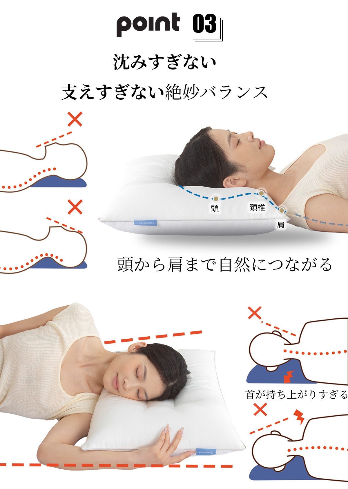 【dc-hps2】枕 まくら日本製 極上ホテル枕 首が痛くならない 人気  63×43cm